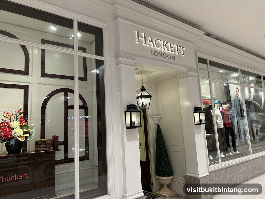 Hackett London Storefront