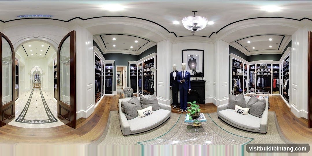 Luxurious Walk-in Closet Display