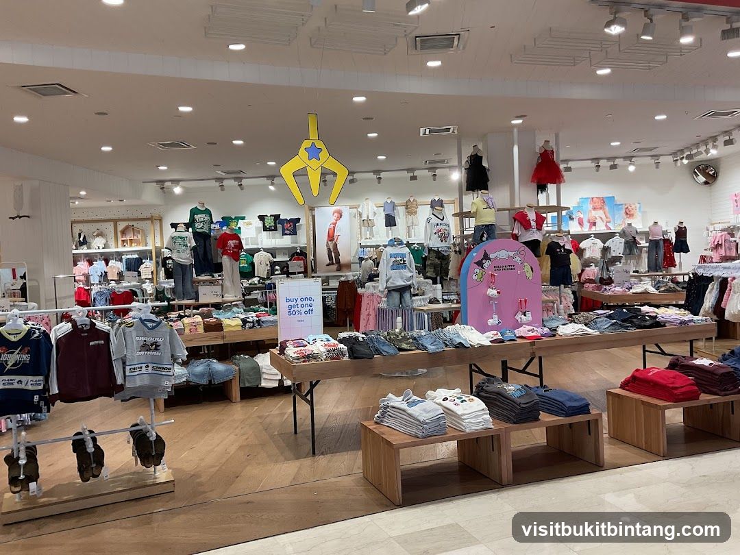 Children's Clothing Store Display