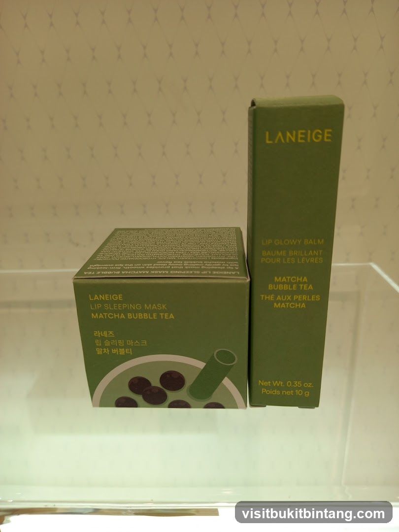 Laneige Lip Sleeping Mask and Lip Glowy Balm