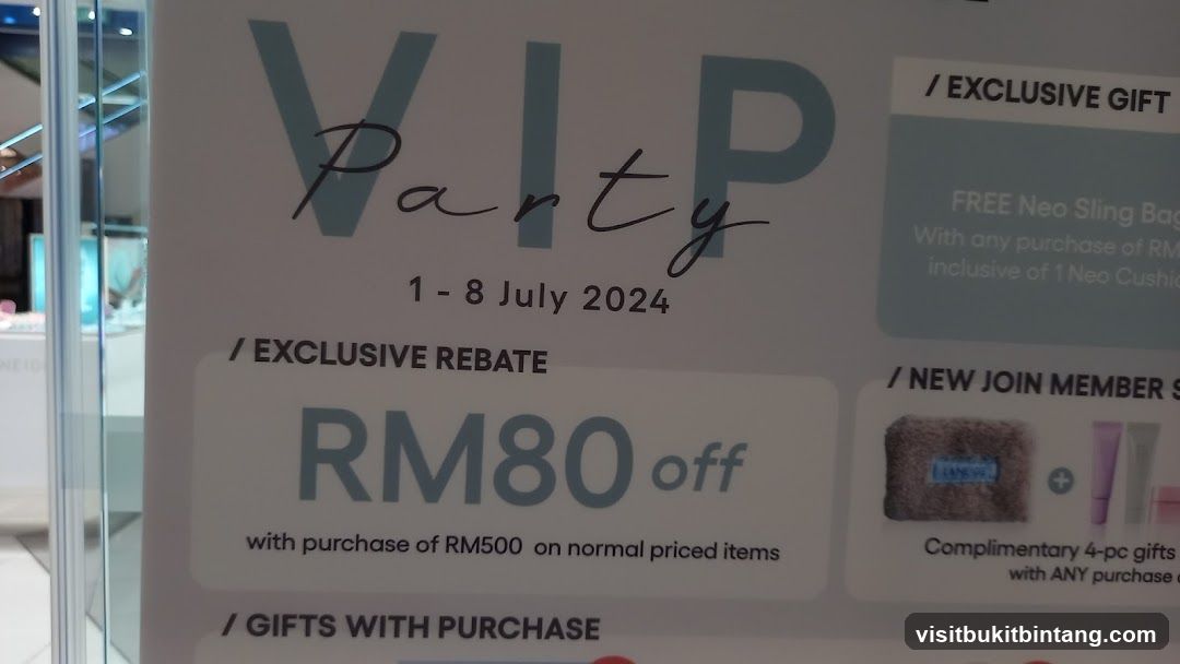 VIP Party Promotion