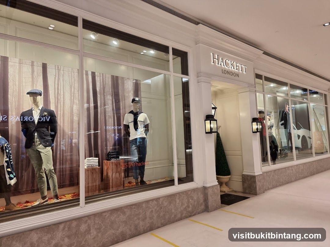 Hackett London Storefront