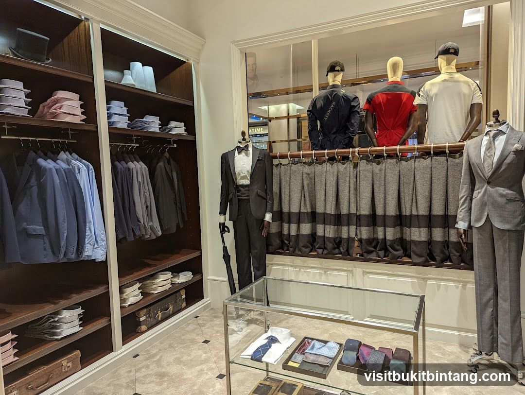 Men's Formal Wear Display