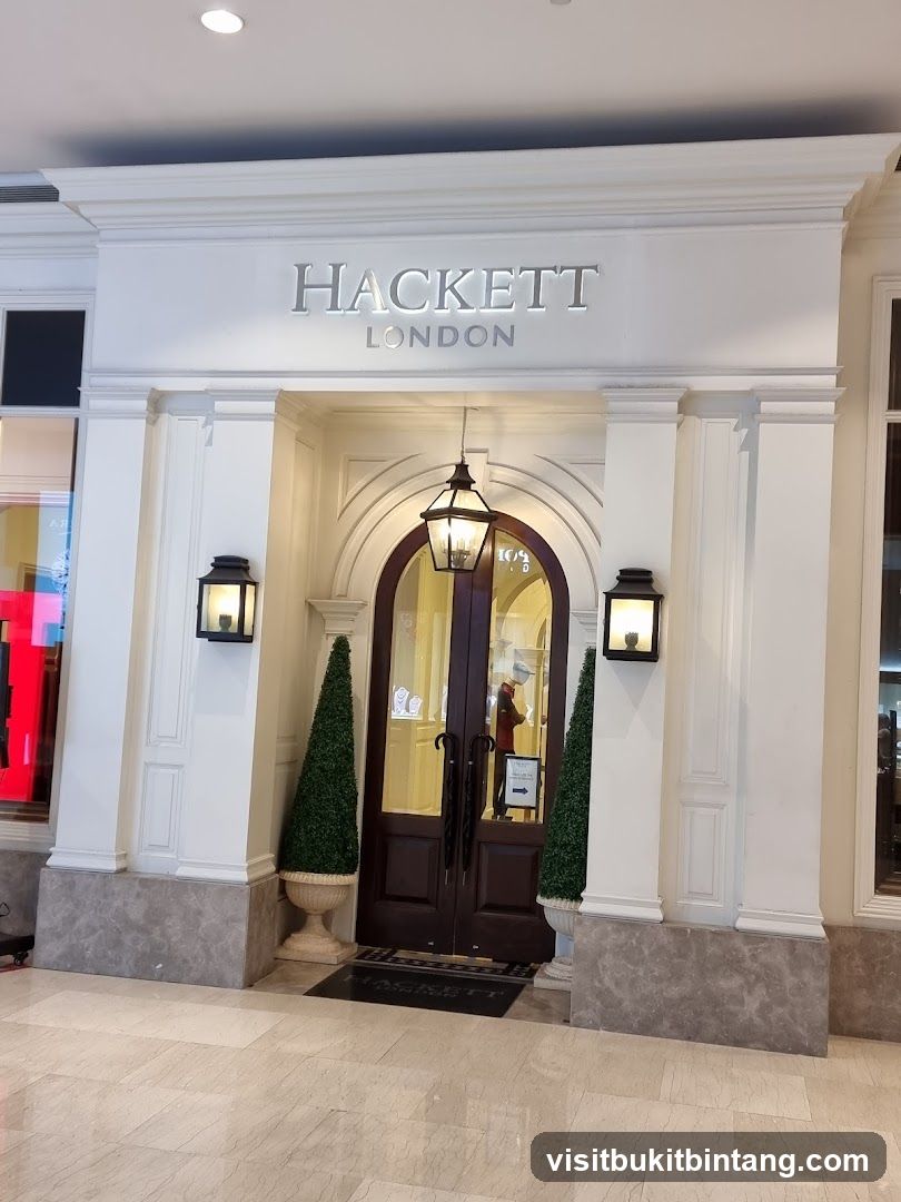 Hackett London Storefront