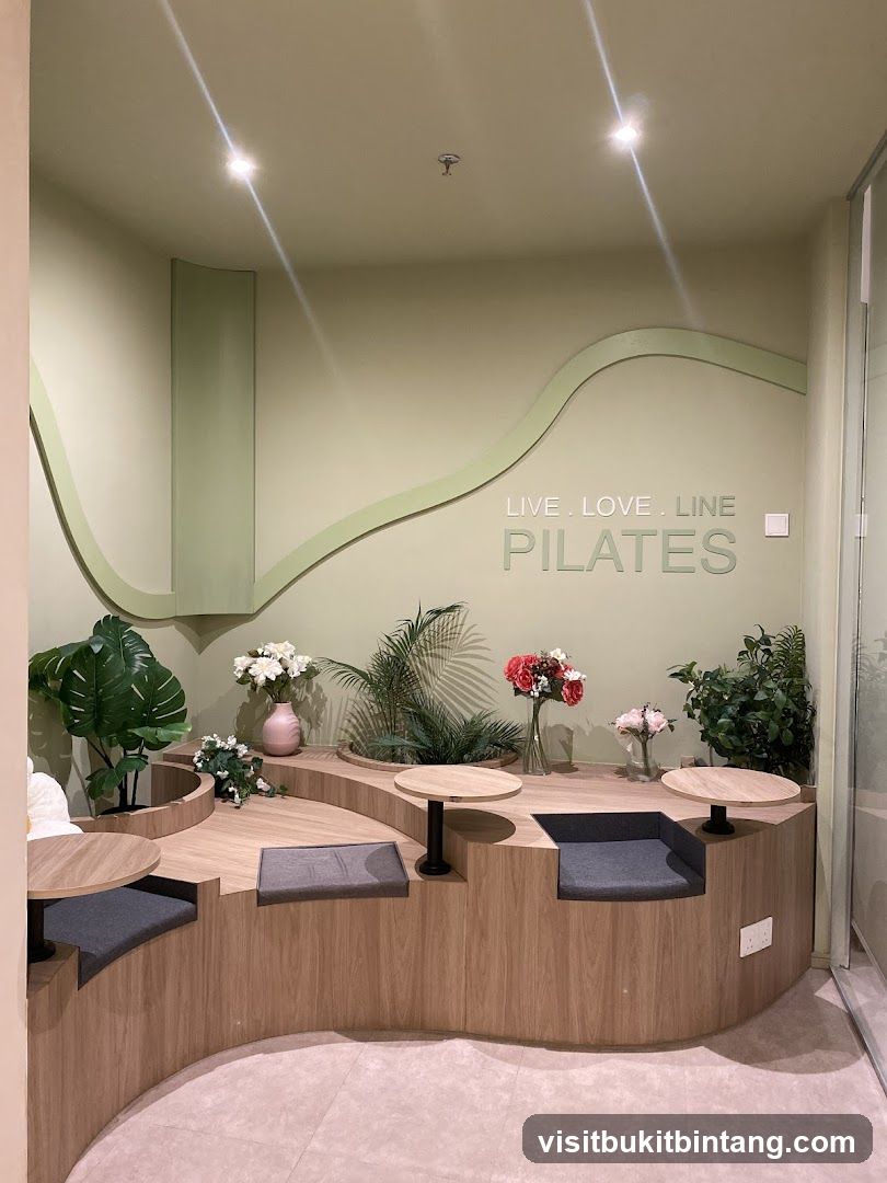 Pilates Studio Seating Area