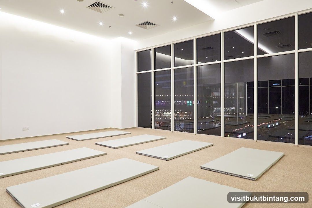 Yoga Studio with City View