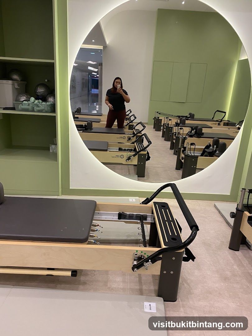 Pilates Studio with Reformer Machines