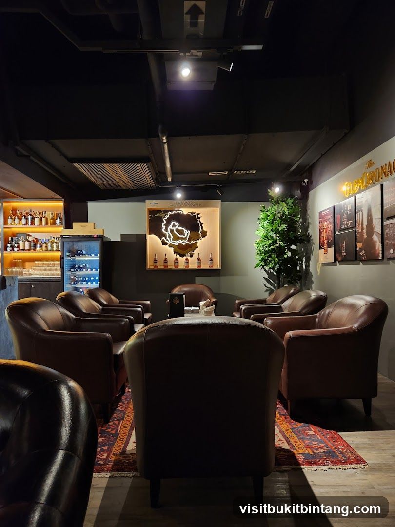 Whiskey Lounge Seating Area