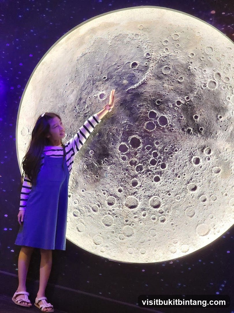 Girl Reaching for the Moon
