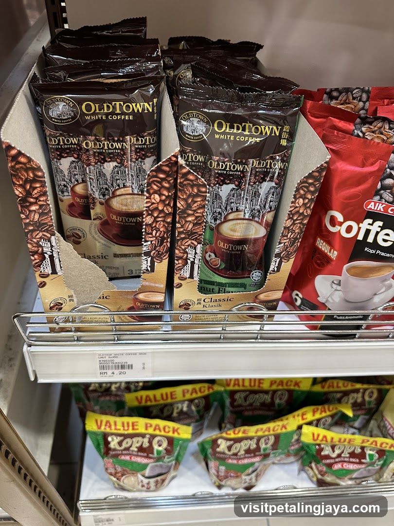 Coffee Shop Shelf Display