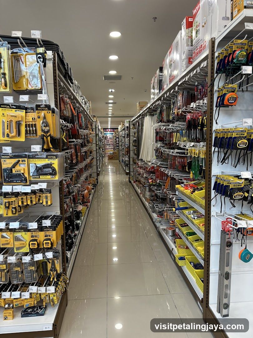 Hardware Store Interior Aisle