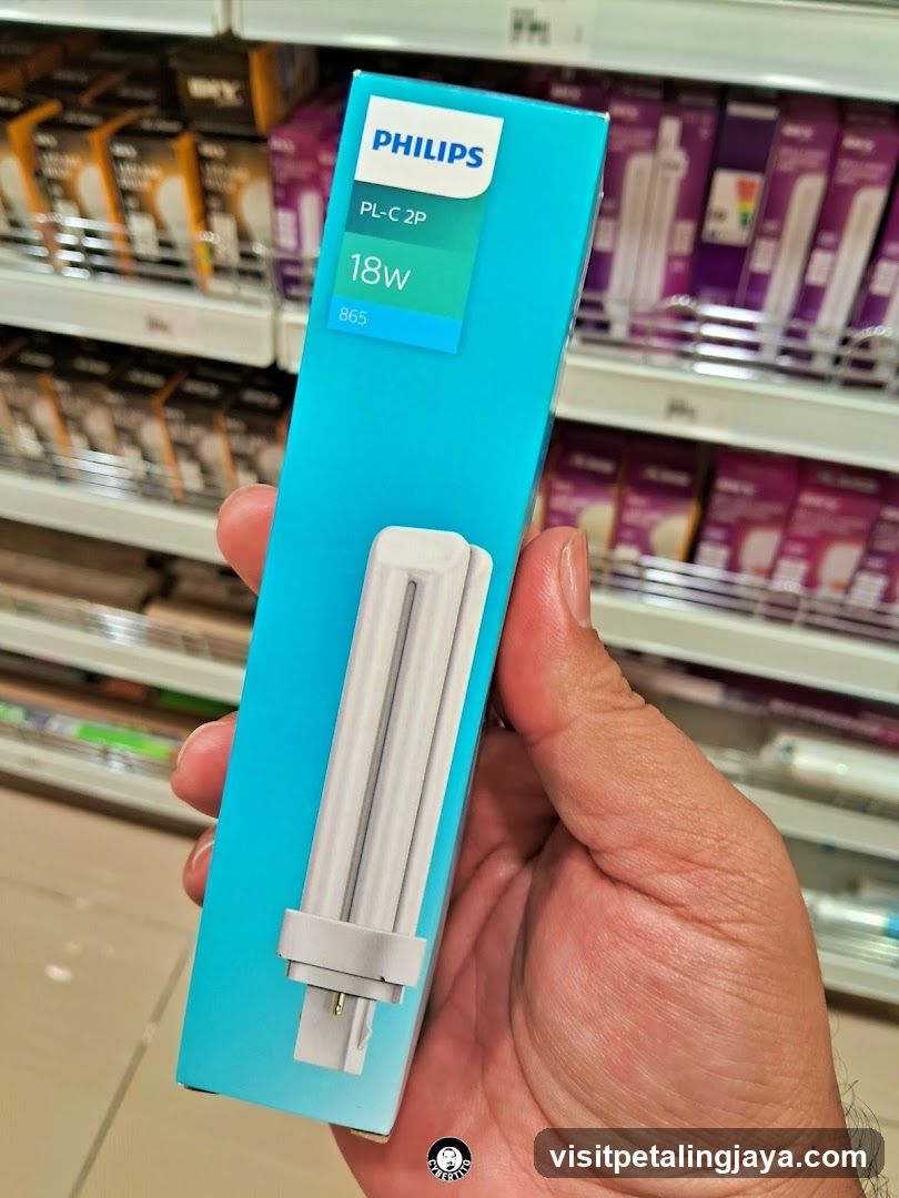 Philips Light Bulb Box in Store