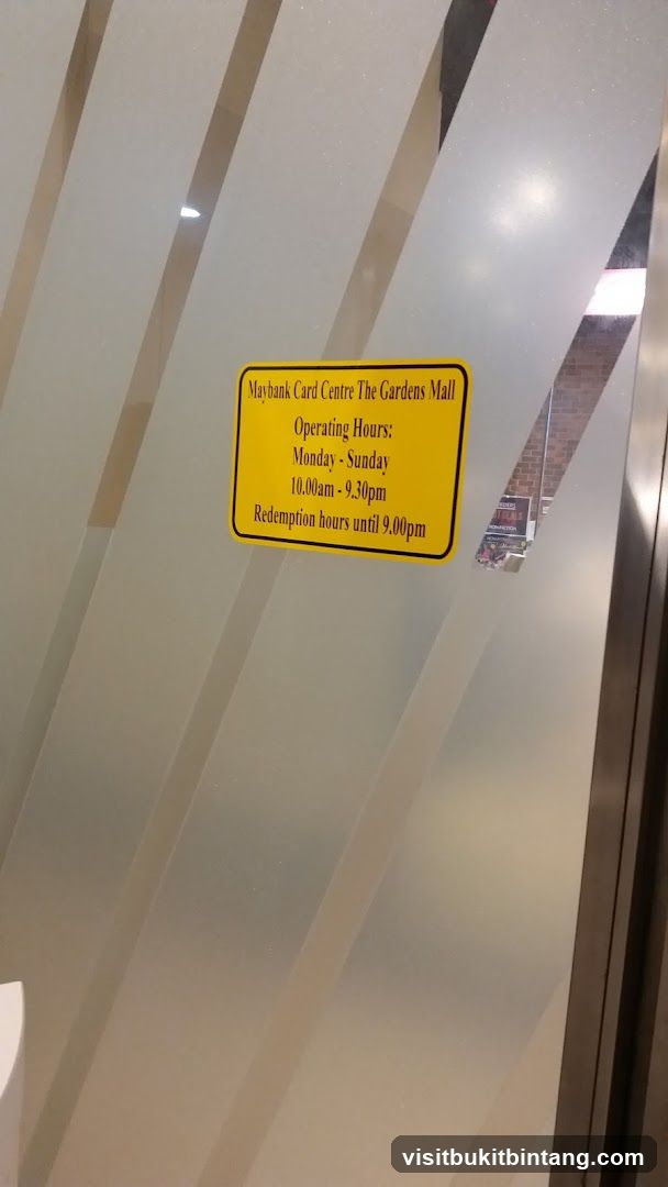 Maybank Card Centre Operating Hours