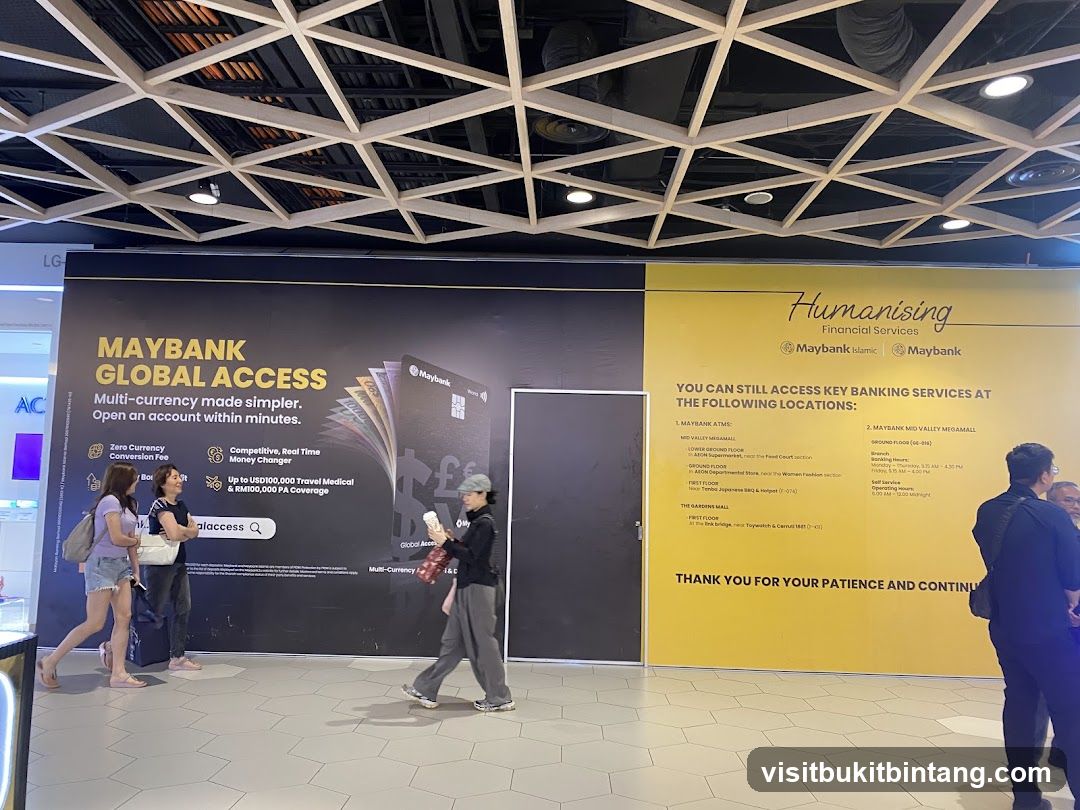 Maybank Global Access Advertisement