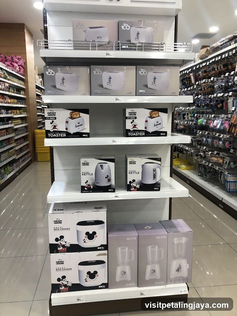 Mickey Mouse Kitchen Appliances Display