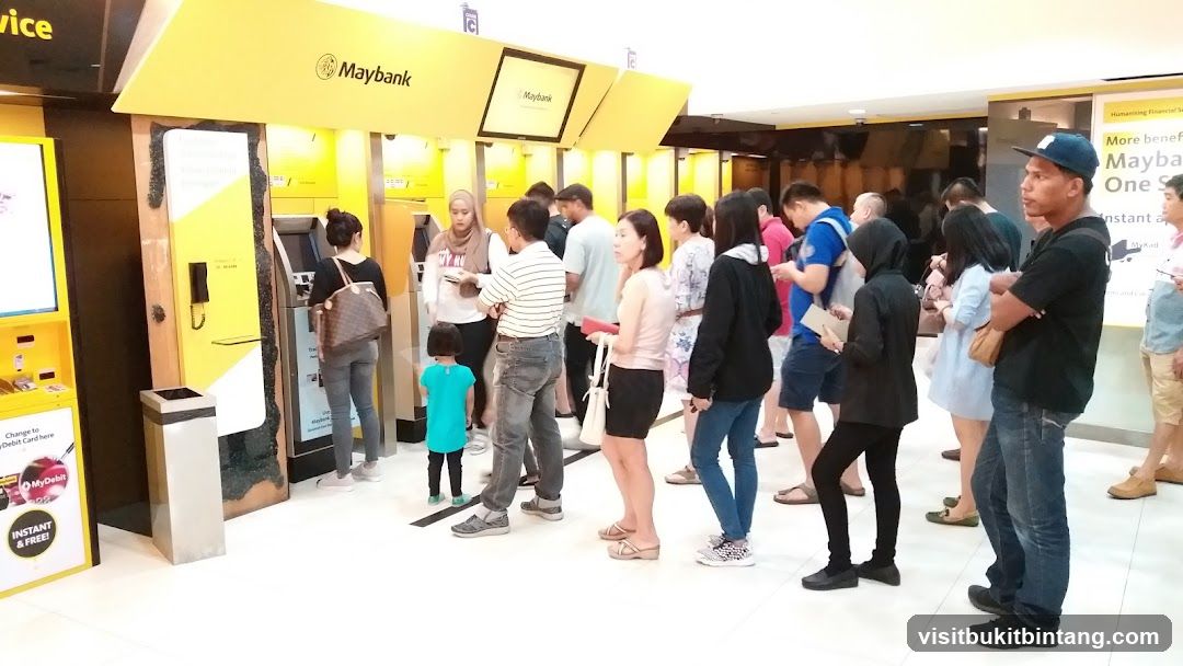 Maybank ATM Queue