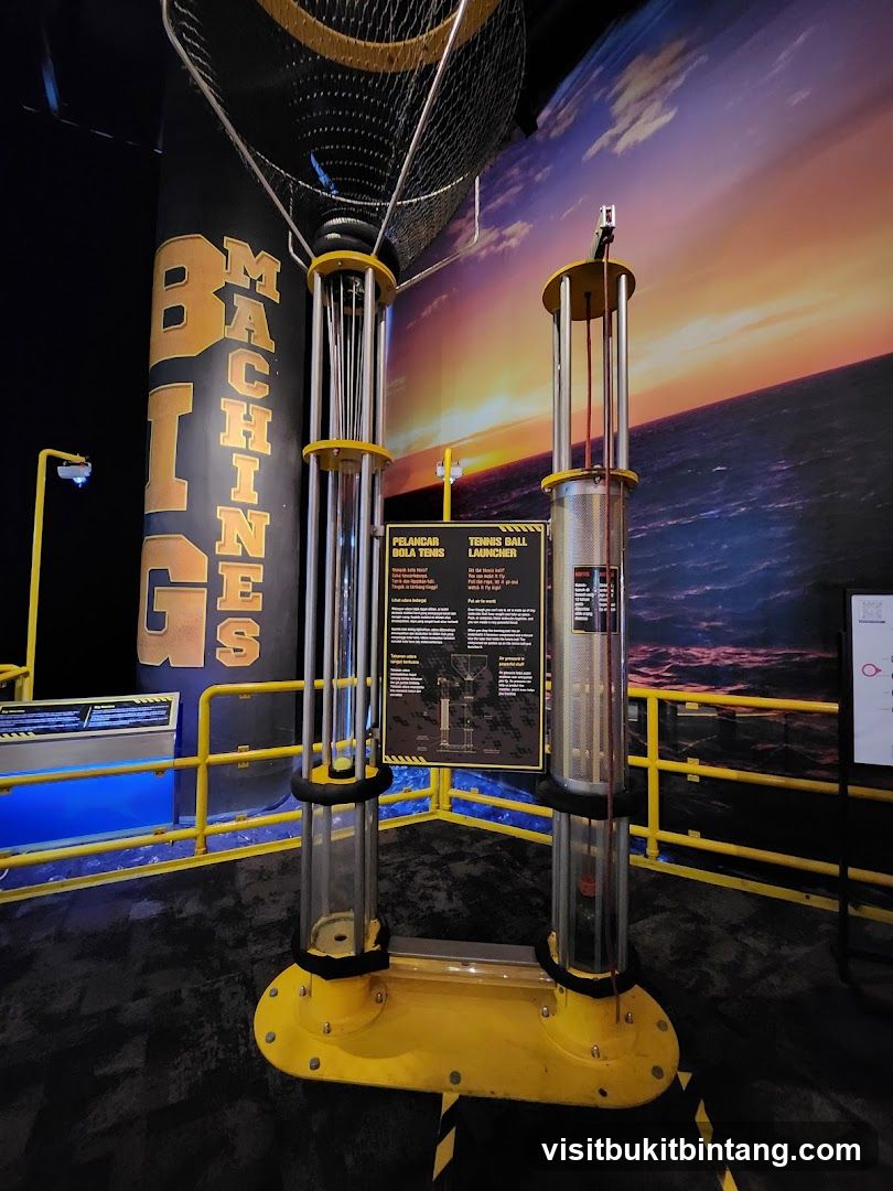 Tennis Ball Launcher Exhibit