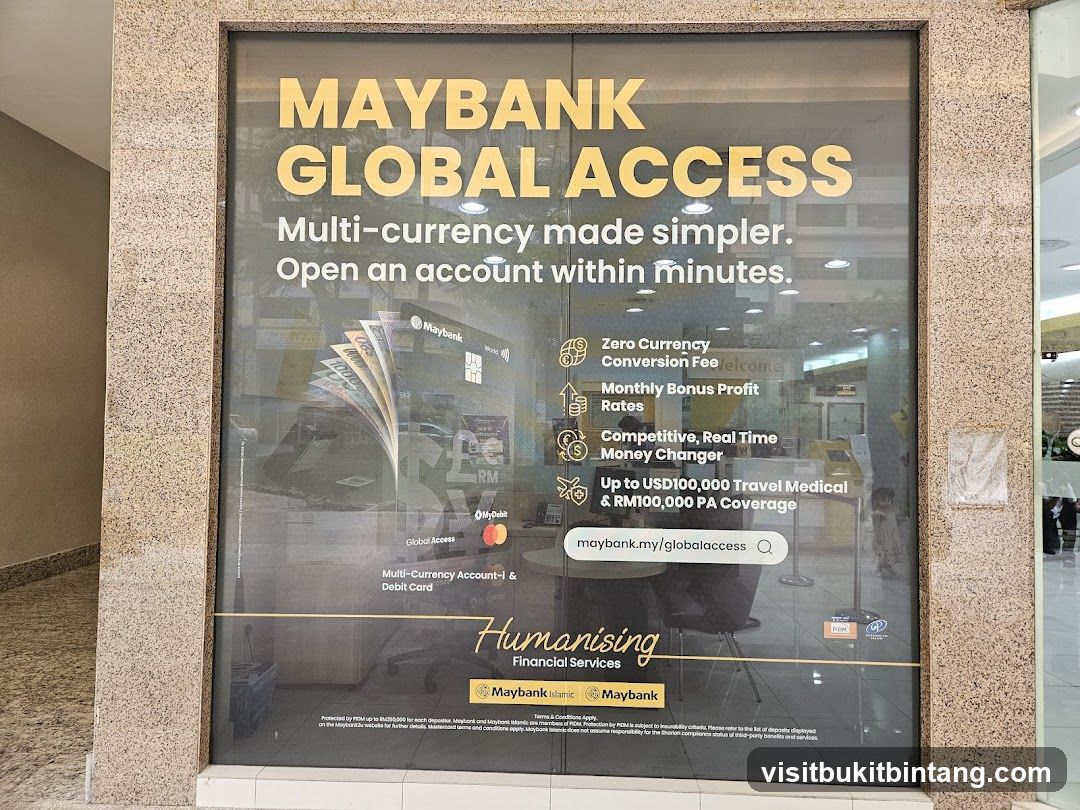 Maybank Global Access Advertisement