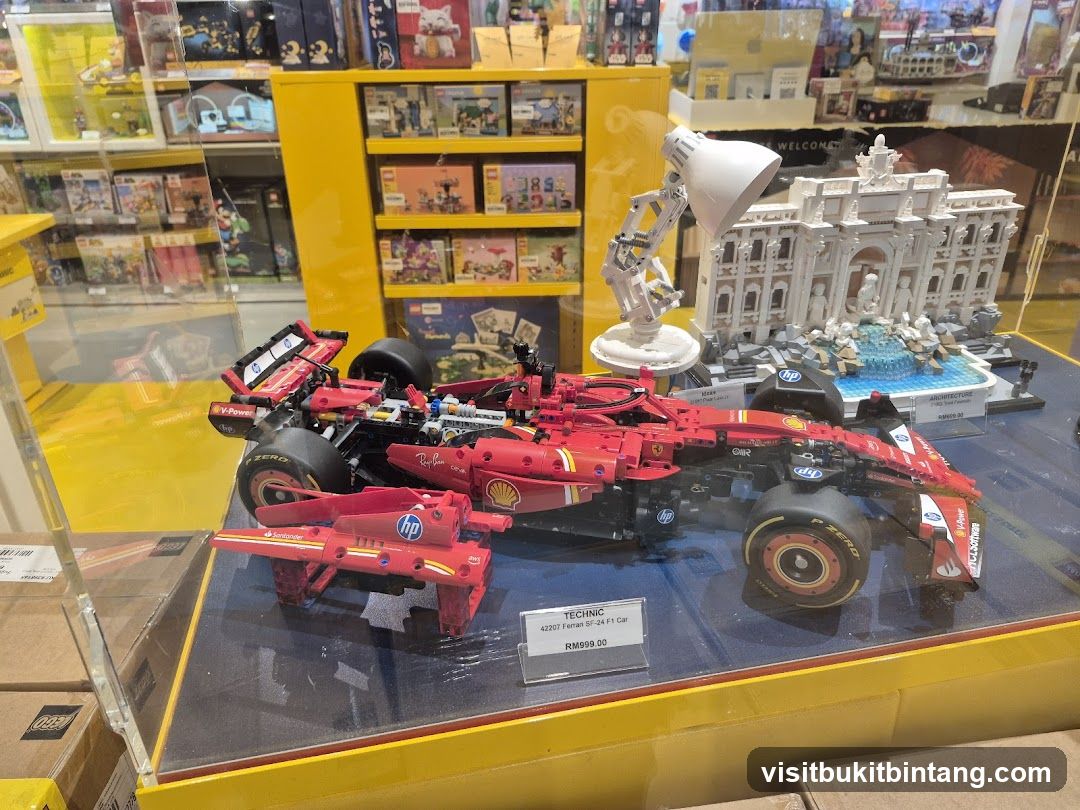 LEGO Technic Ferrari F1 Car Display