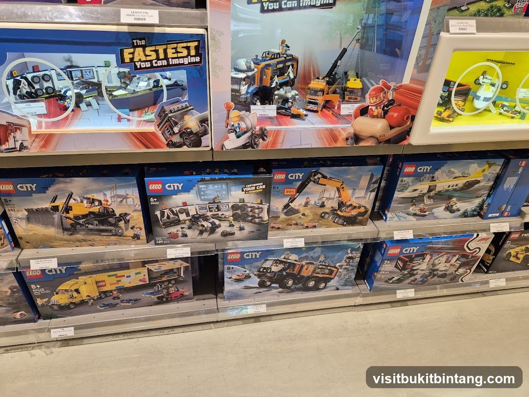 LEGO City Sets Display