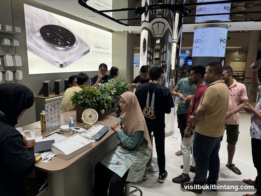 People in a store