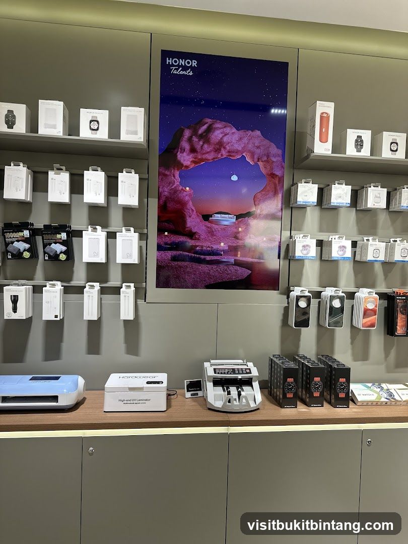 Electronics Store Display