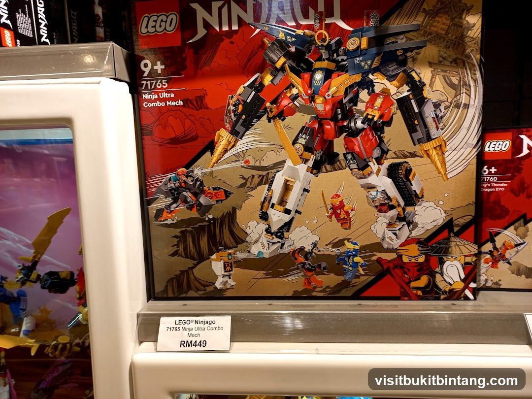 LEGO Ninjago Ninja Ultra Combo Mech Box