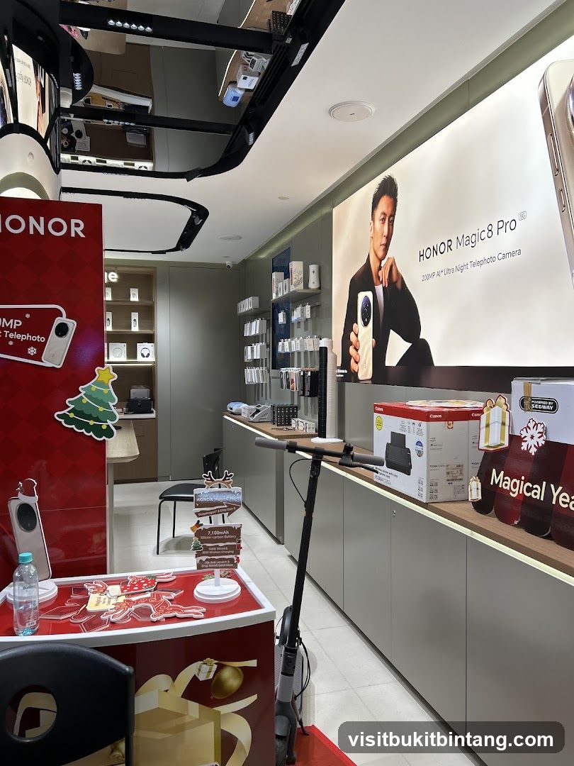 Electronics Store Display