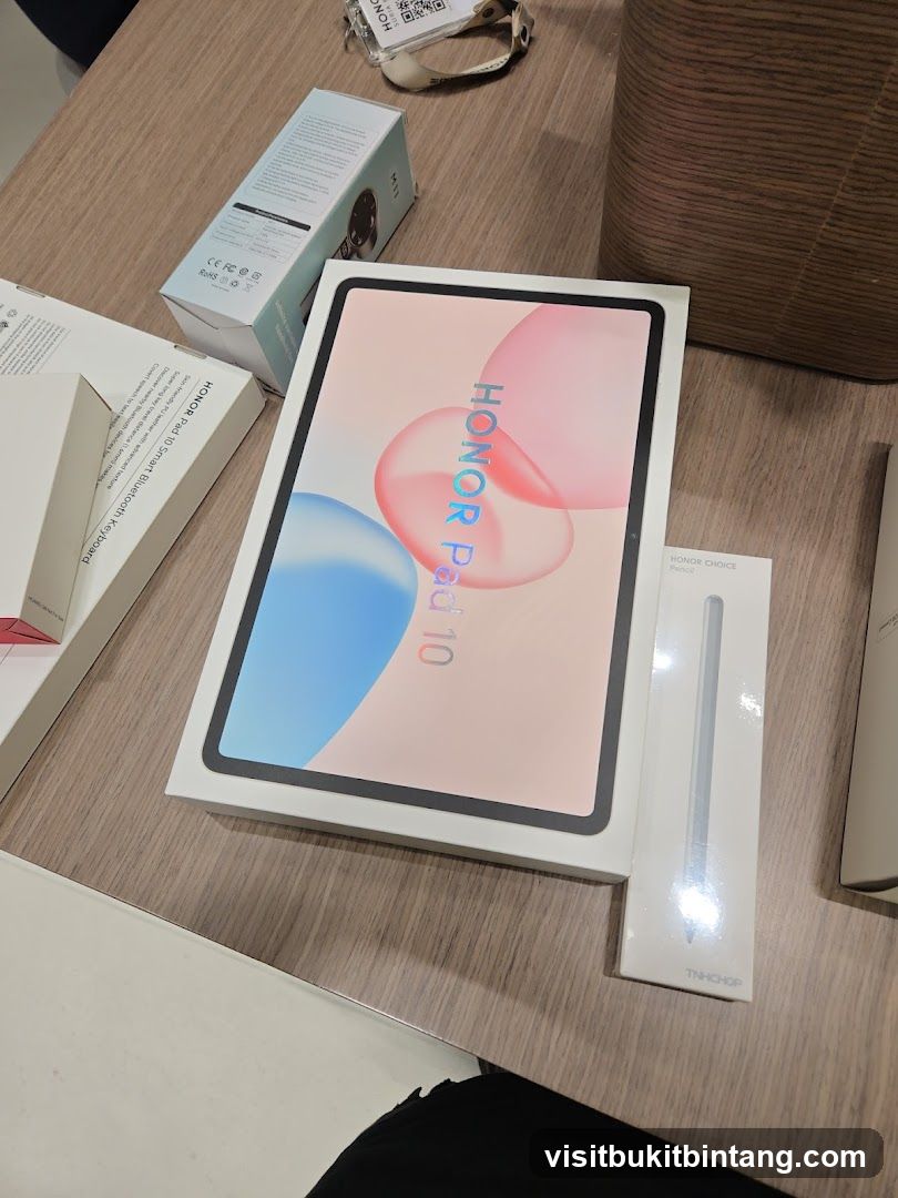 Honor Pad 10 and Accessories
