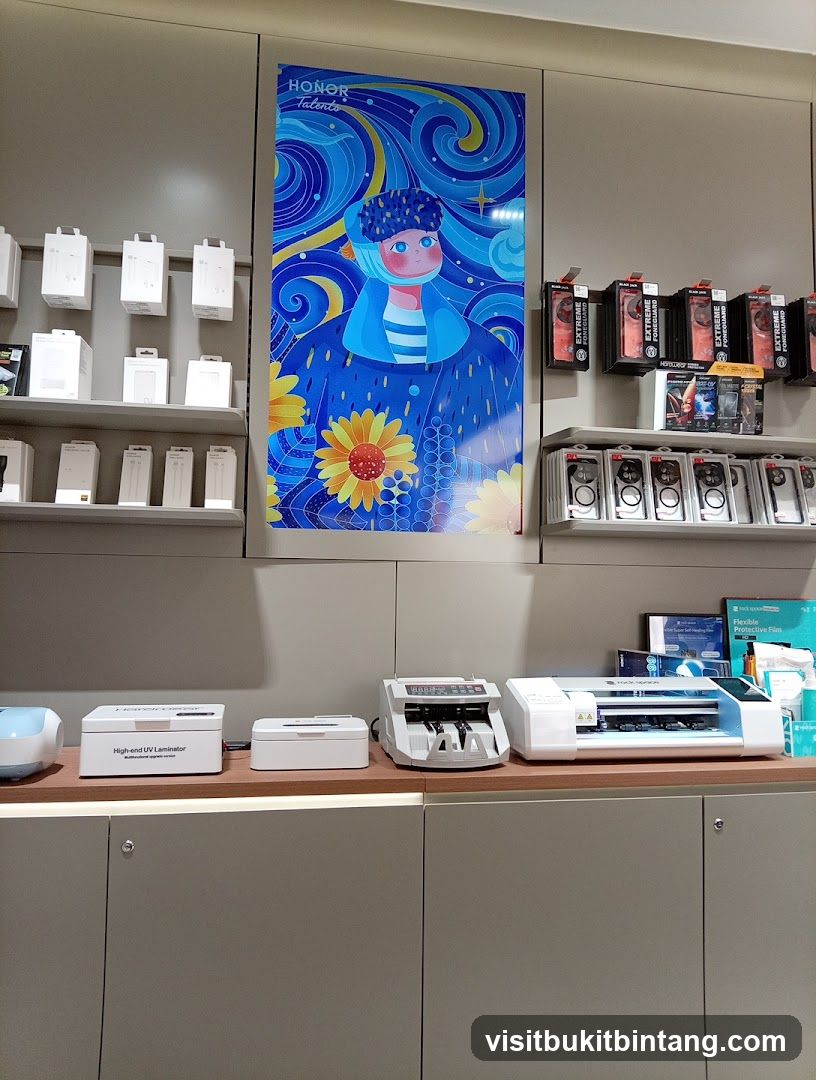 Electronics Store Display