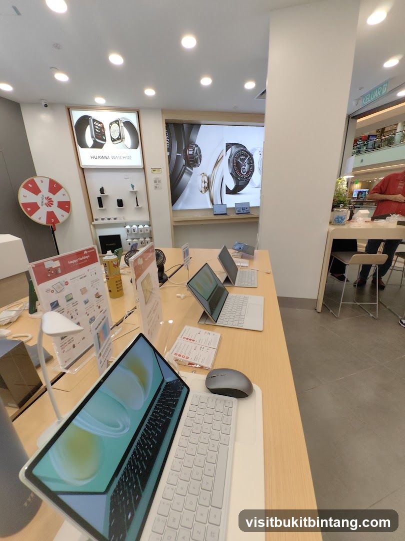 Electronics Store Display