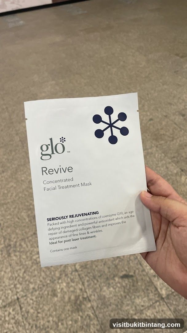 Glo Revive Concentrated Facial Treatment Mask