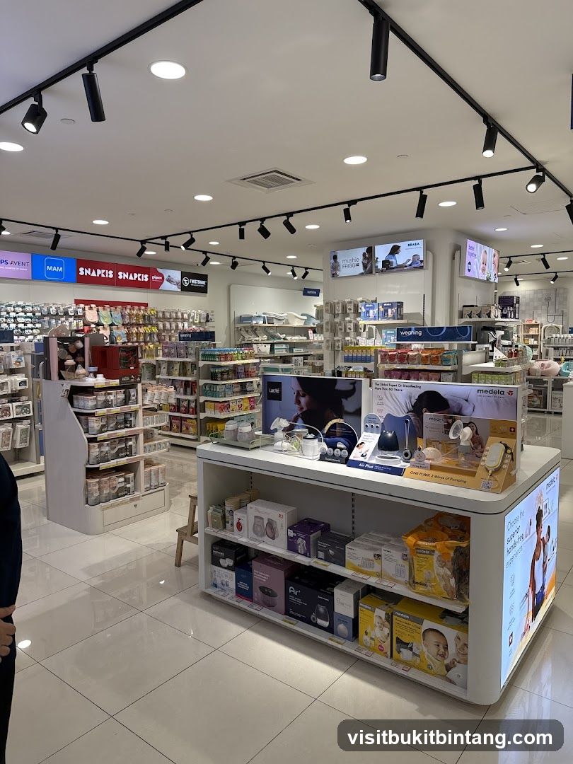 Baby Product Store Interior