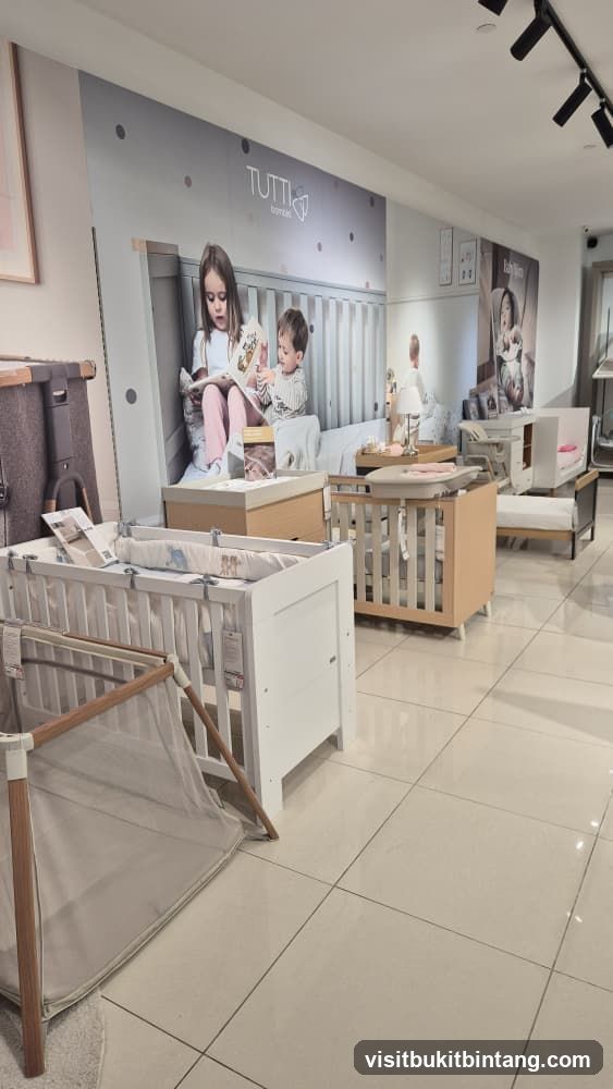 Baby Furniture Store Display