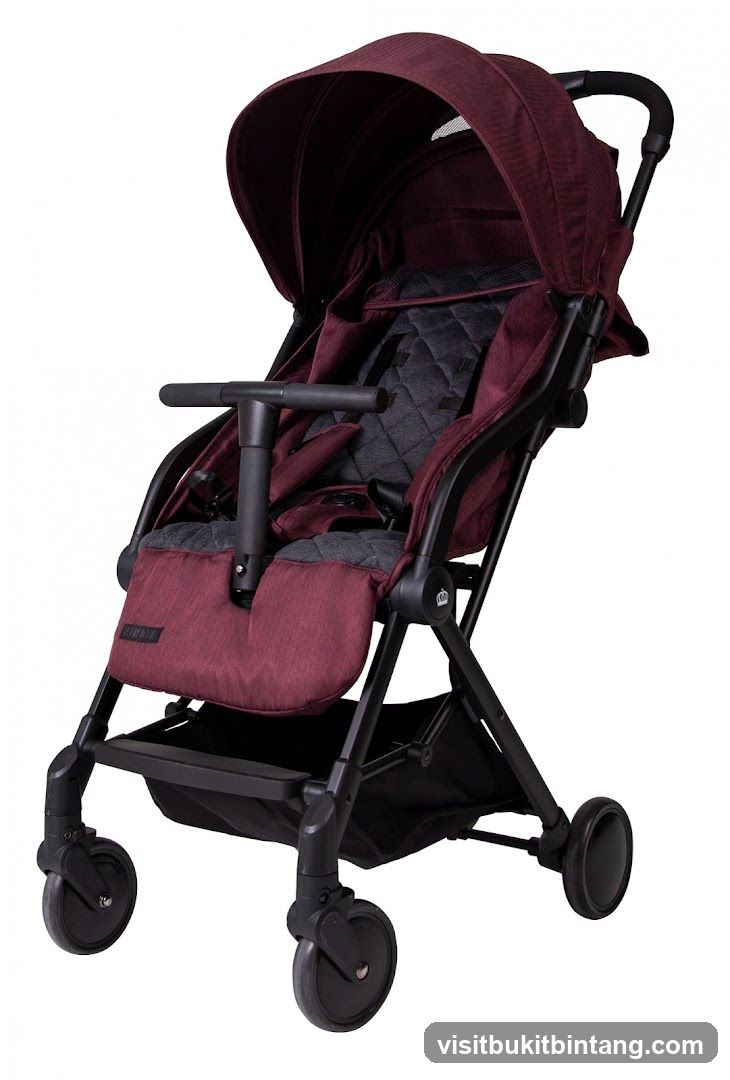 Maroon Stroller