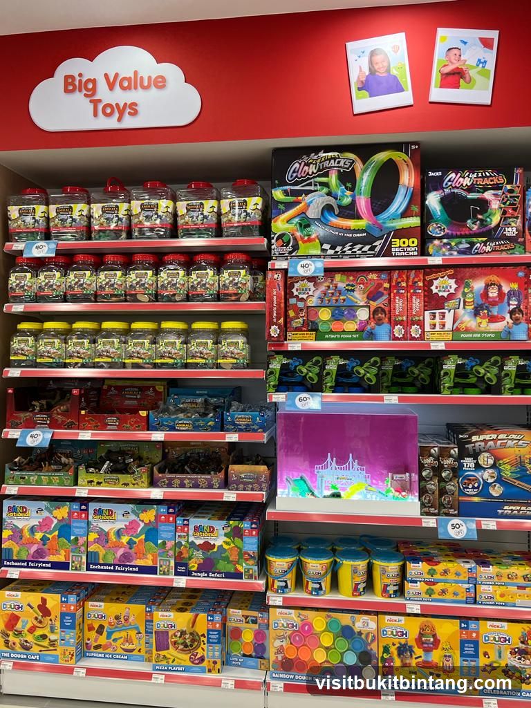 Toy Store Shelves