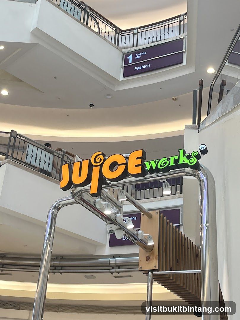 Juice Works Sign