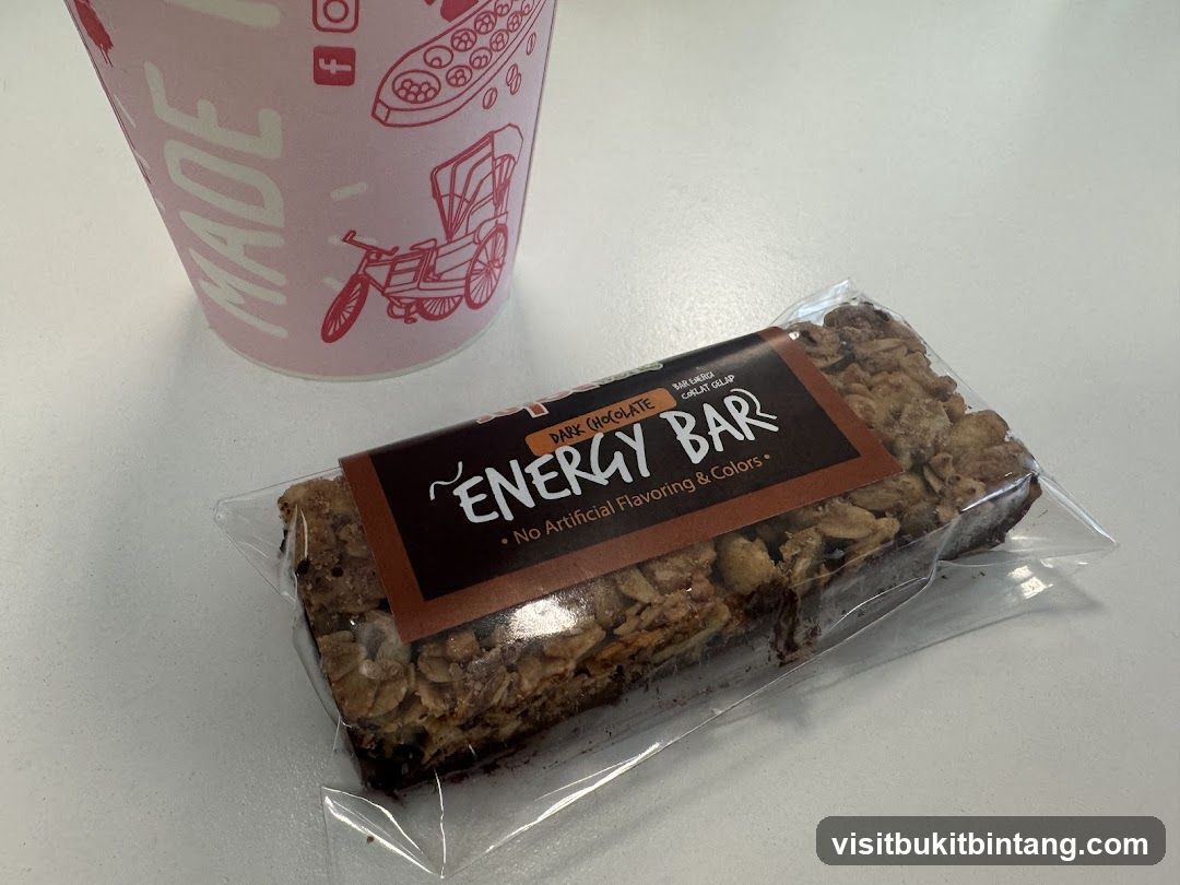 Energy Bar and Cup