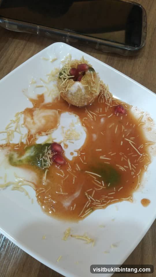 Golgappa on a Plate
