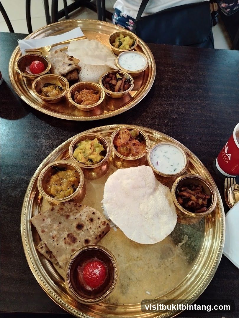 Indian Thali Meal