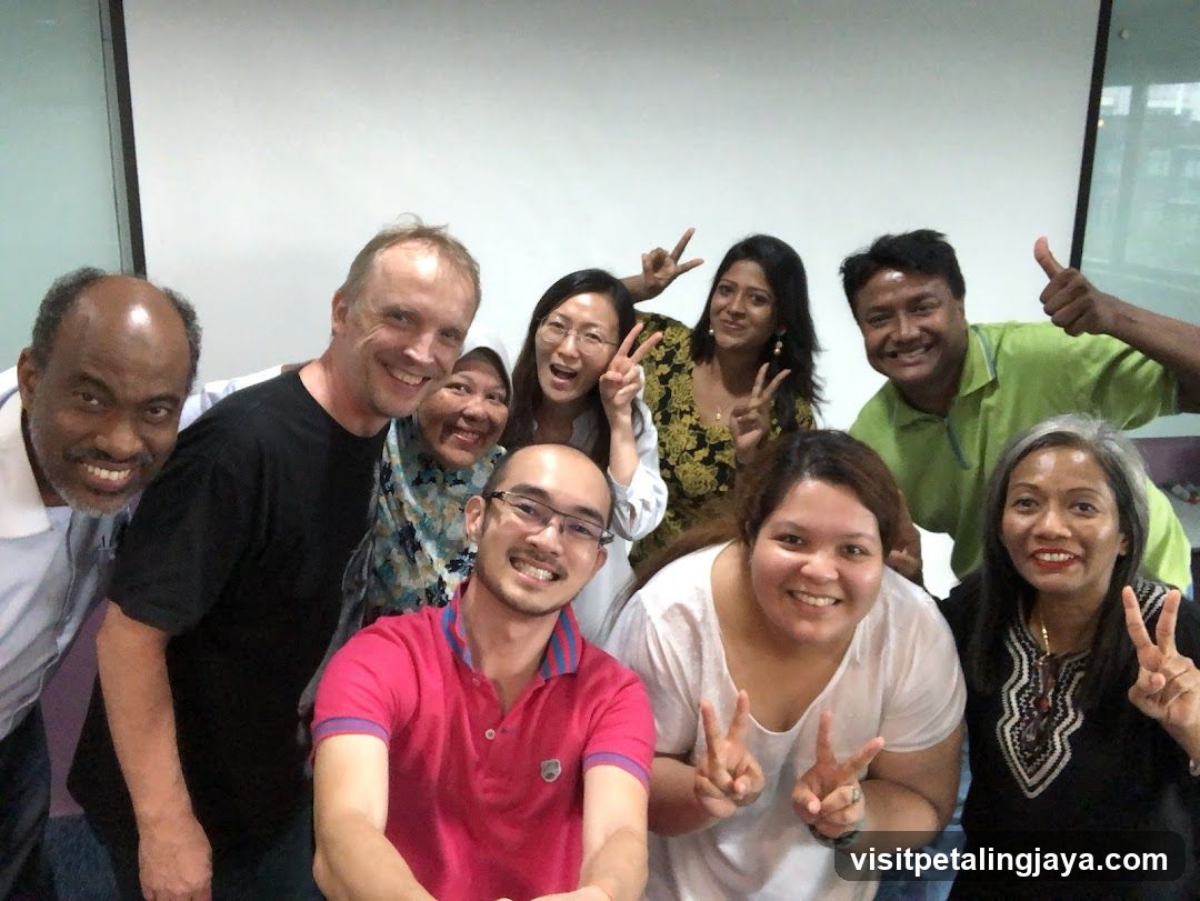 Group Photo of People Indoors