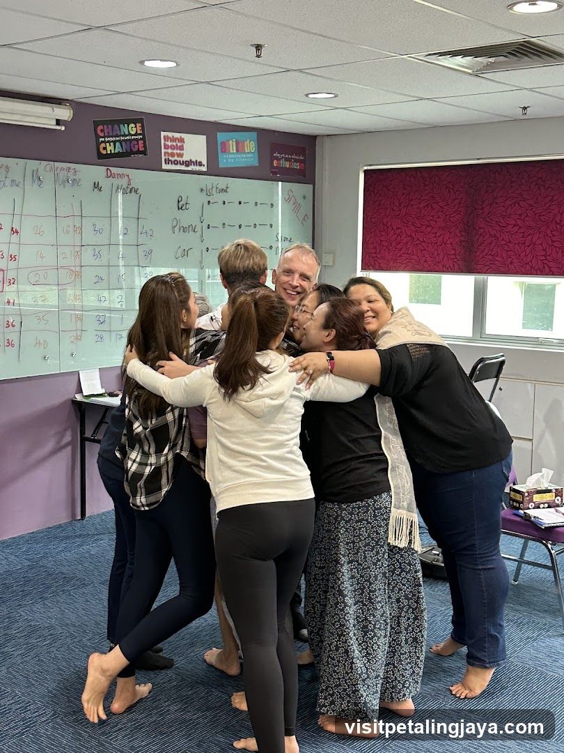 Group Huddle in Classroom