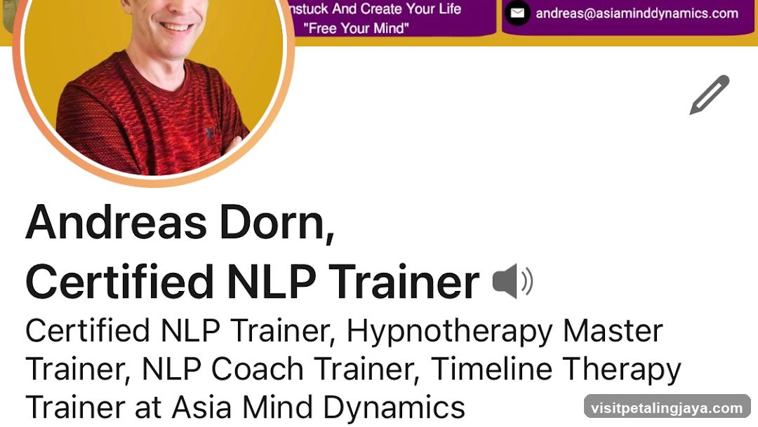 Andreas Dorn - Certified NLP Trainer Profile