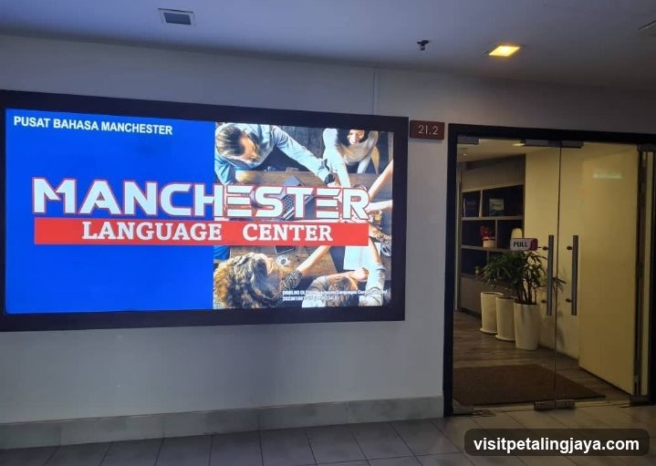 Manchester Language Center Signage