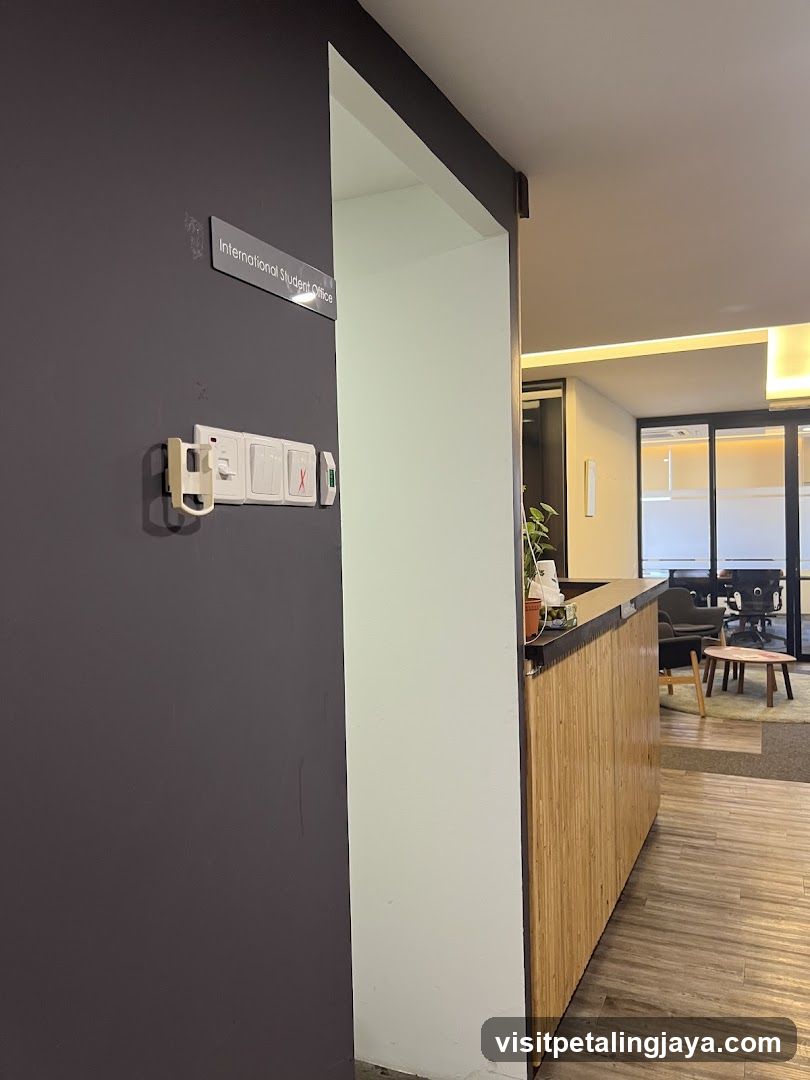 Interior View of Modern Office or Lounge Space