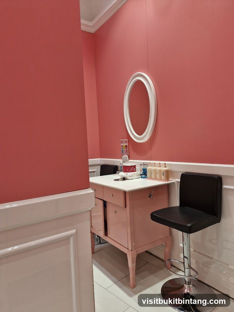 Salon Vanity Area