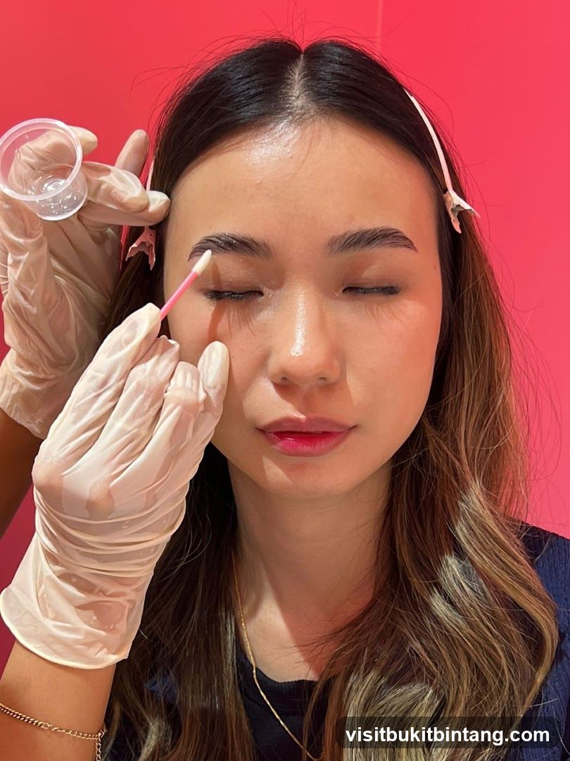 Eyebrow Treatment