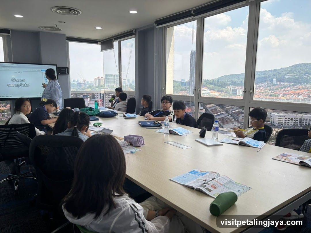 Classroom Meeting with Students and Teacher