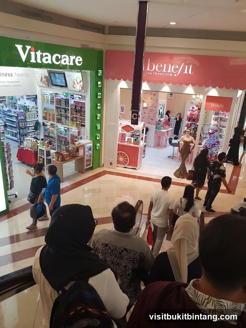 Mall Interior with Shops