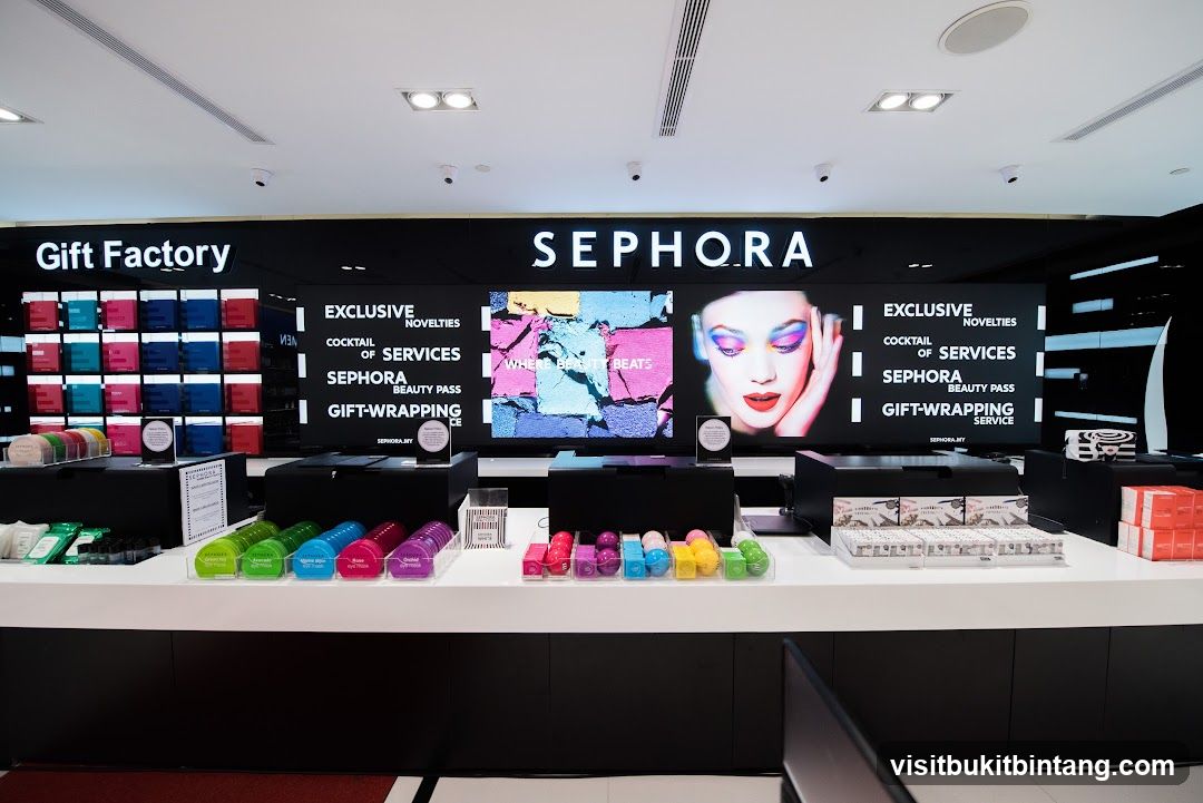 Sephora Cosmetics Display